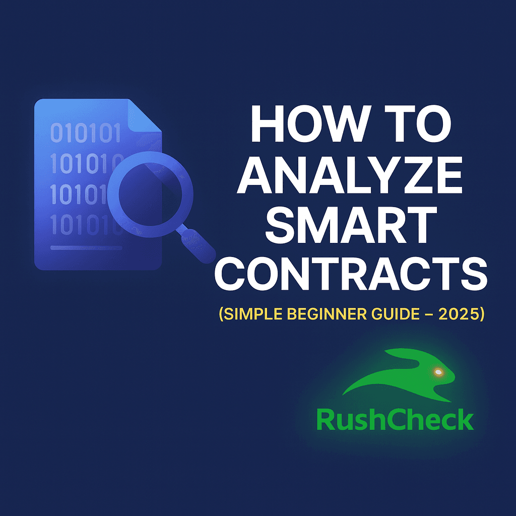 How to Analyze Smart Contracts (Simple Beginner Guide – 2025)