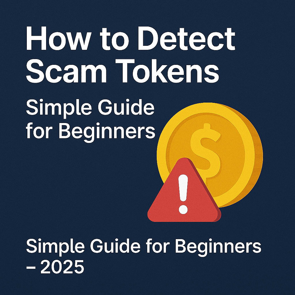 How to Detect Scam Tokens (Simple Guide for Beginners – 2025)
