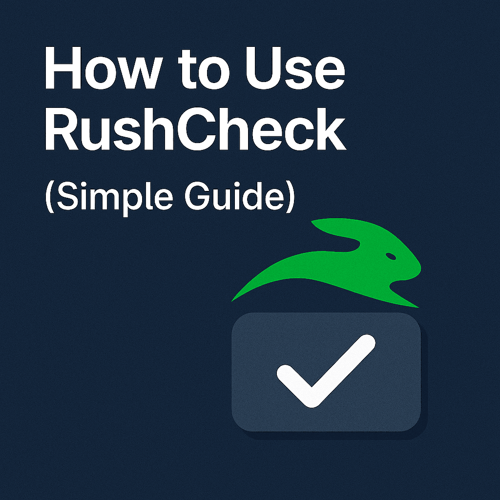 How to Use RushCheck.xyz – Token Scanner Guide for Beginners (2025 Edition)